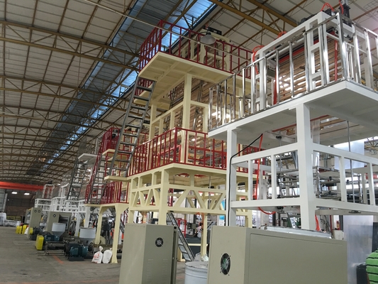 Máquina fundida 11-110KW da extrusão do filme plástico do nylon