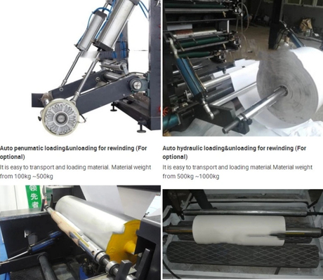 Máquina imprimindo não tecida da cor 800mm de HJ 4 para o PE, os PP, o celofane, o filme plástico &amp; sacos tecidos,