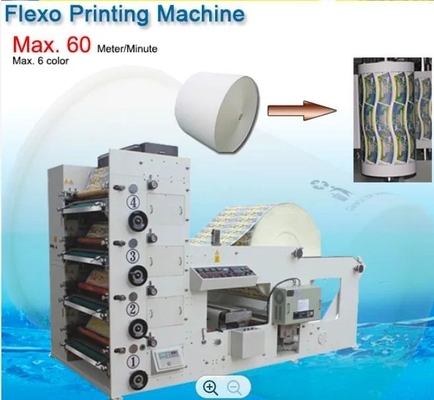 máquina de impressão de alta velocidade automática do flexo
