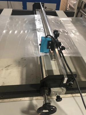 220V 50HZ no saco plástico da tampa do terno do rolo que faz a máquina com papel de tampa elétrico estático Carry Bag Make de Elimination#Suit