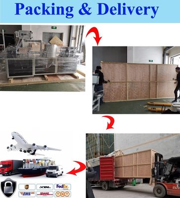 150-200 fase monofásica 60HZ de Min Medicine Cover Making Machine dos PCes