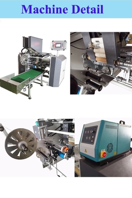 Máquina automática 350m/Min Silicon Paper do corte e do rebobinamento da folha de alumínio