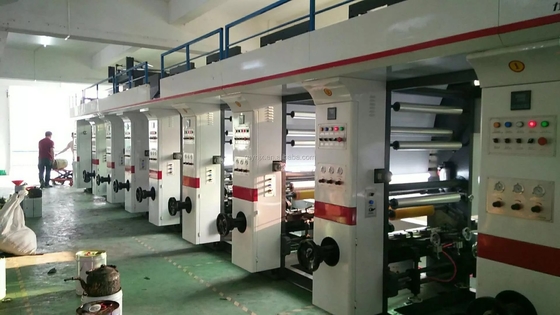 Cor automática de alta velocidade da máquina de impressão da rotogravura de BOPP multi
