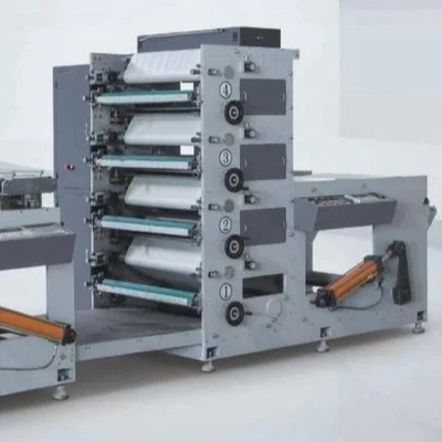 Máquina de impressão estreita de Flexo da Web de 1 a 6 cores para a etiqueta da etiqueta