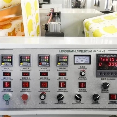 Máquina de impressão 4 de Receipt Flexo Label do correio 5 6 cores