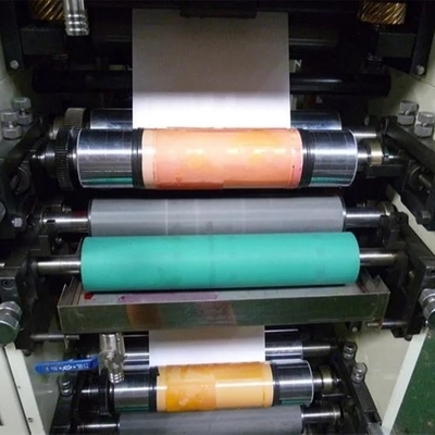 4 largura imprimindo máxima de Flexo Printer#450mm da etiqueta da precisão da máquina de impressão 320mm da etiqueta de Flexo do rolo da cor 80m/Min#±0.1mm