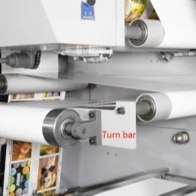 Etiqueta de alta velocidade de 4-Color Flexo que imprime a máquina de impressão Flexographic 220V da etiqueta da Web de Machine#Narrow 380V