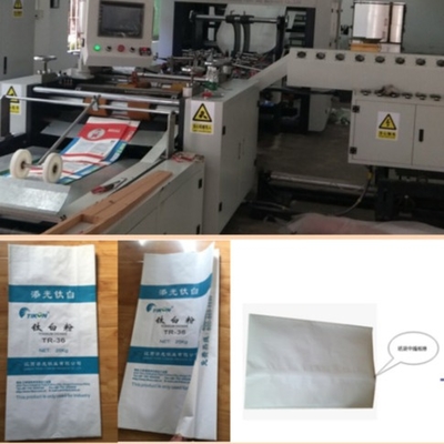 O saco de papel de Kraft que fazem a máquina com comprimento de 500-1200mm e 70-150mm ‘M’ dobram o tubo de papel plástico de Width#380V que faz a máquina