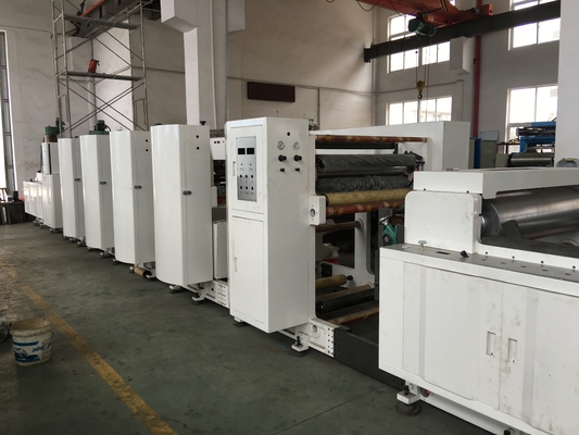 8 cor Flexographic 300-900mm da máquina imprimindo 6 das cores
