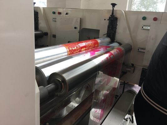 8 cor Flexographic 300-900mm da máquina imprimindo 6 das cores
