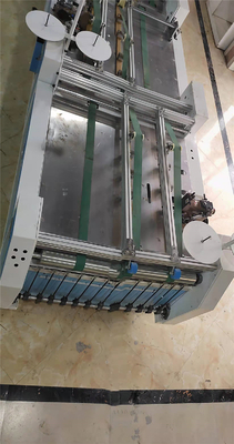 Emenda automática saco tecido integrado do corte frio do bolso da válvula da máquina
