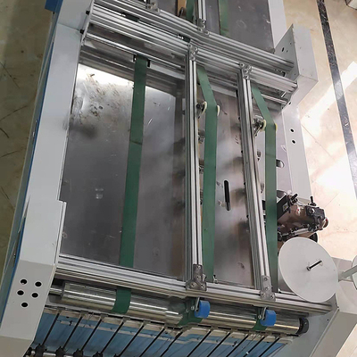 Emenda automática saco tecido integrado do corte frio do bolso da válvula da máquina