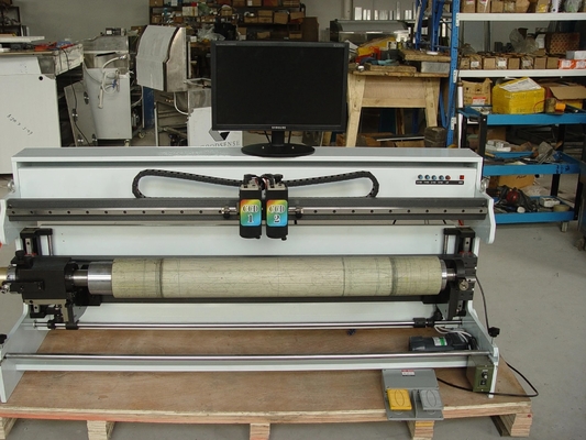 Placa que cola a máquina 5000kg de Flexo da montagem para imprimir a placa do cilindro