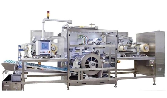 2 malote solúvel em água automático da vagem da lavanderia do filme da máquina de embalagem PVA da cápsula da cor