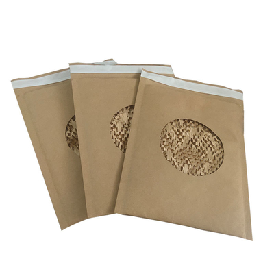 Saco de papel amigável de Eco Kraft que faz o correio acolchoado máquina Delivery Envelope Honeycomb