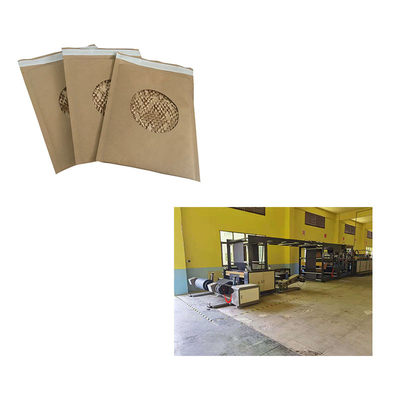 Saco de papel amigável de Eco Kraft que faz o correio acolchoado máquina Delivery Envelope Honeycomb