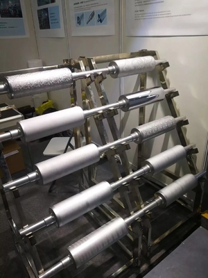 Desloque a impressora Ceramic Anilox Roller Flexographic gravando 3 compradores