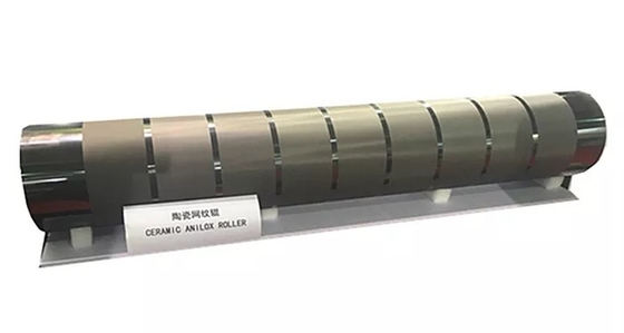 Desloque a impressora Ceramic Anilox Roller Flexographic gravando 3 compradores