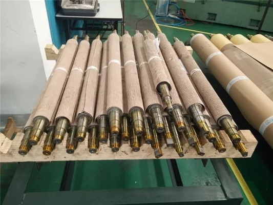 Desloque a impressora Ceramic Anilox Roller Flexographic gravando 3 compradores